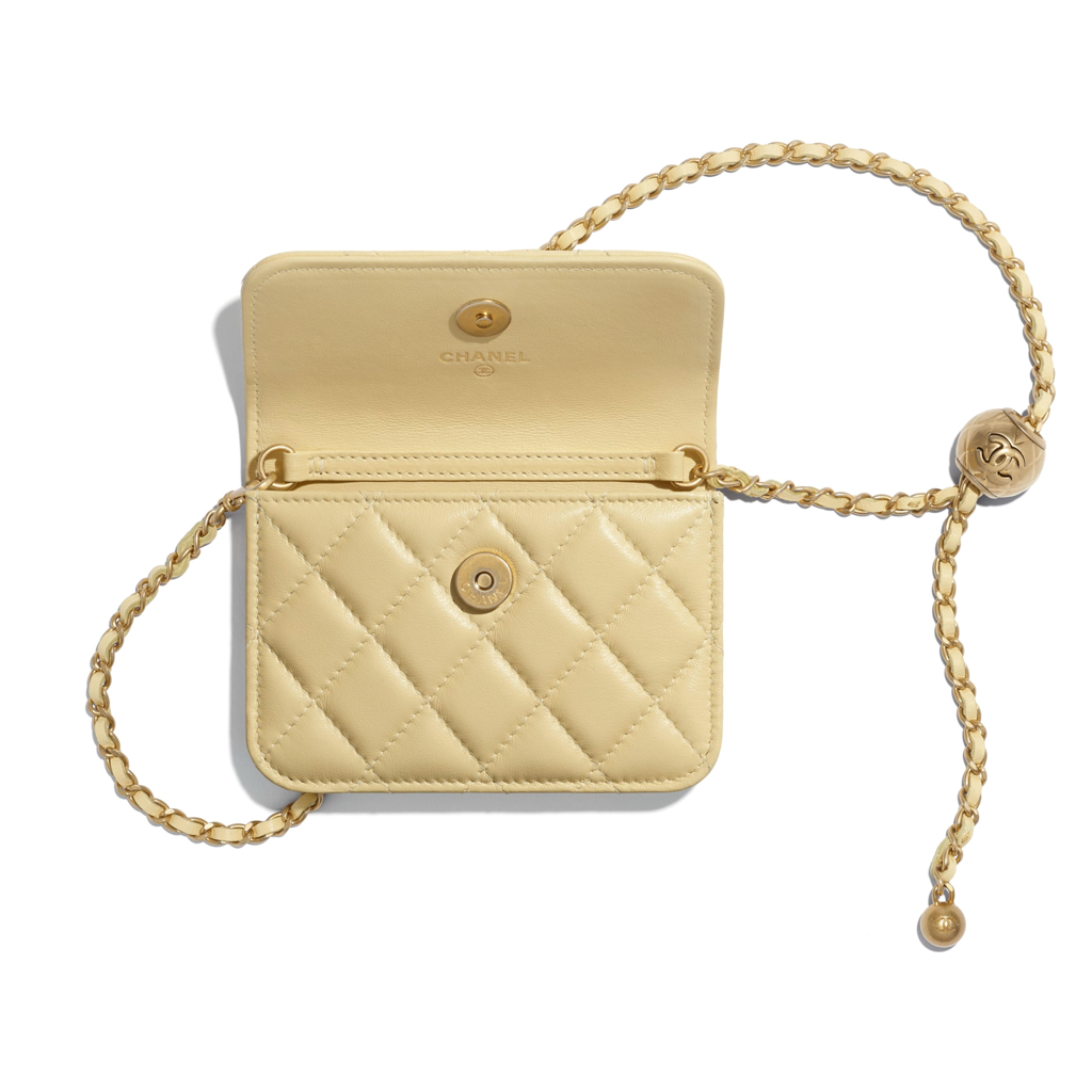 Túi Chanel Clutch On Chain Lambskin 'Gold' AP1628-B02916-NA105 - Ảnh 3