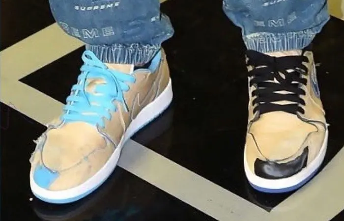 Alternative view of Giày Nike Jordan 1 Low SB QS Lance Mountain Desert Ore CJ7891-200
