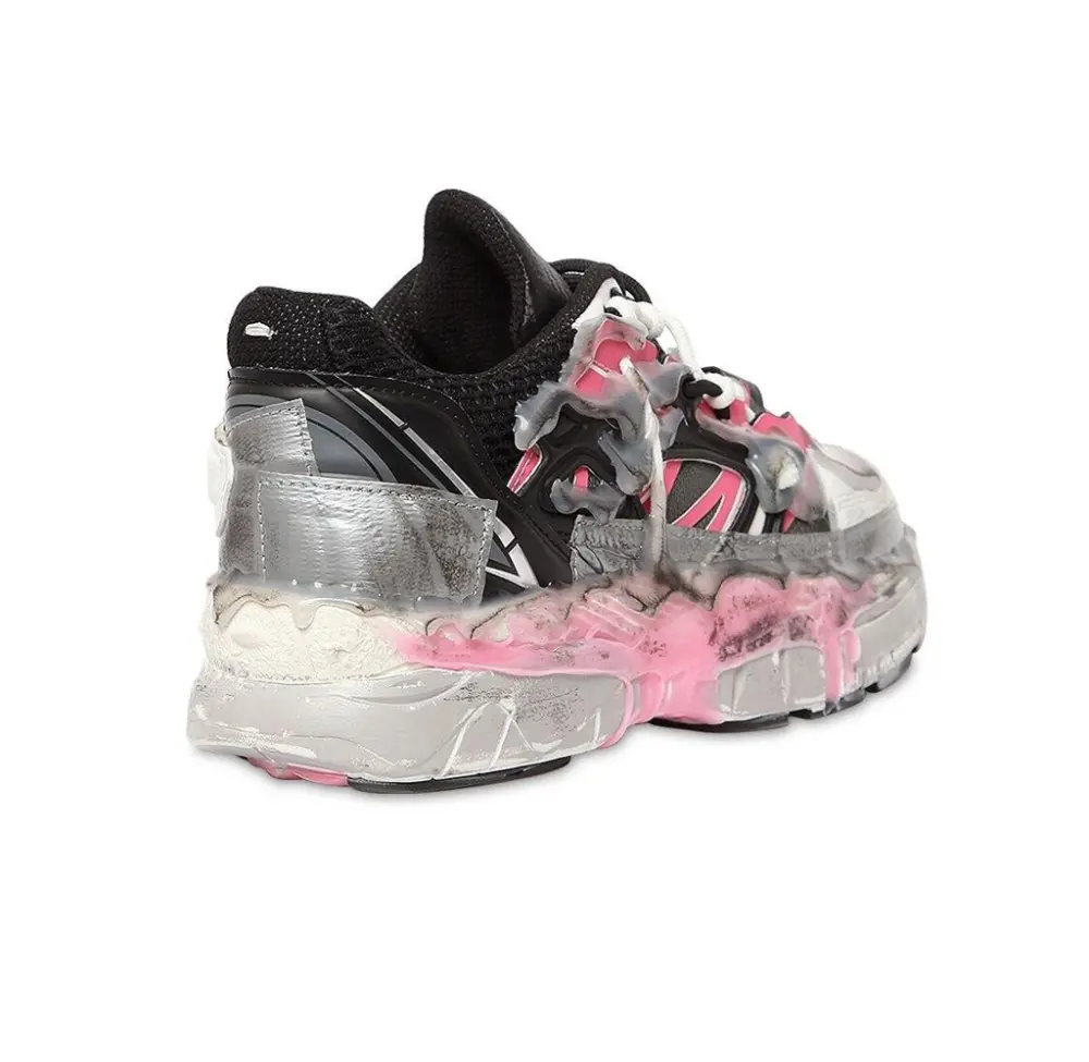 Giày Maison Margiela Fusion Chunky Trainers 'Pink' S58WS0118-P2703-H1143 - Ảnh 5