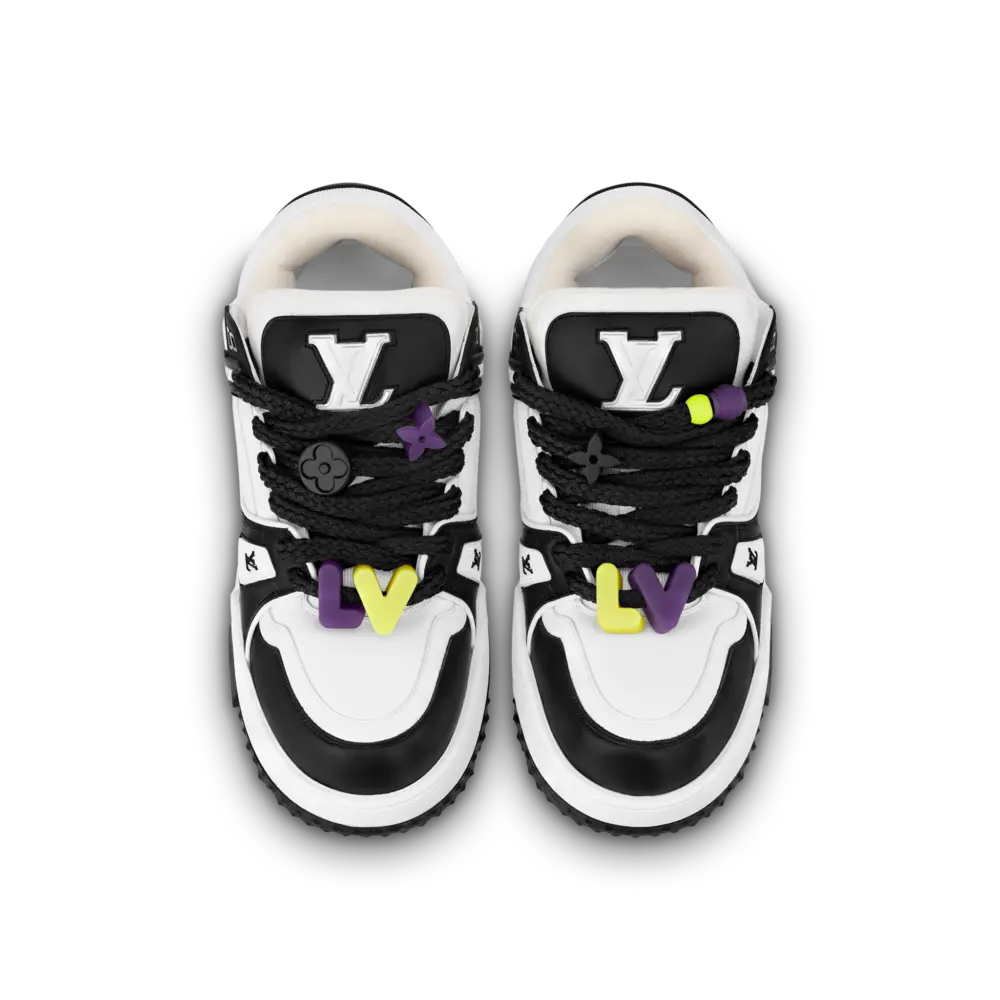 Alternative view of Giày Louis Vuitton Maxi Trainers 'Black' 1ABZQ9