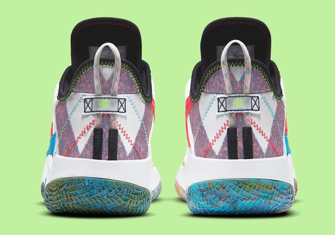 Giày Nike Jordan Westbrook One Take 2 PF 'White Multi' CW2458-101 - Ảnh 5