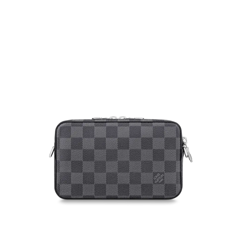 Alternative view of Túi Louis Vuitton Alpha Wearable Wallet 'Silver' N60418