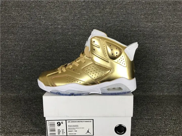 Alternative view of Giày Nike Jordan 6 Retro 'Pinnacle Metalic Gold' 854271-730