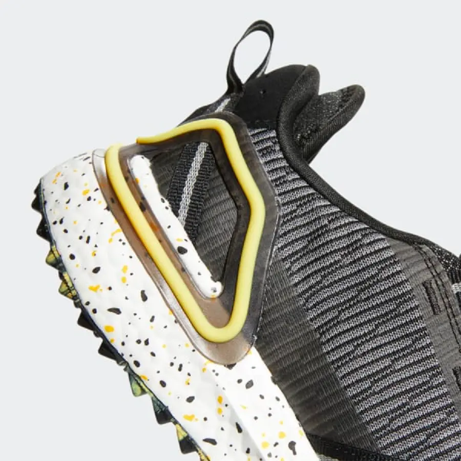 Giày Golf Adidas Solarthon Primegreen Spikeless Golf 'Black Solar Gold' FZ1024 - Ảnh 5