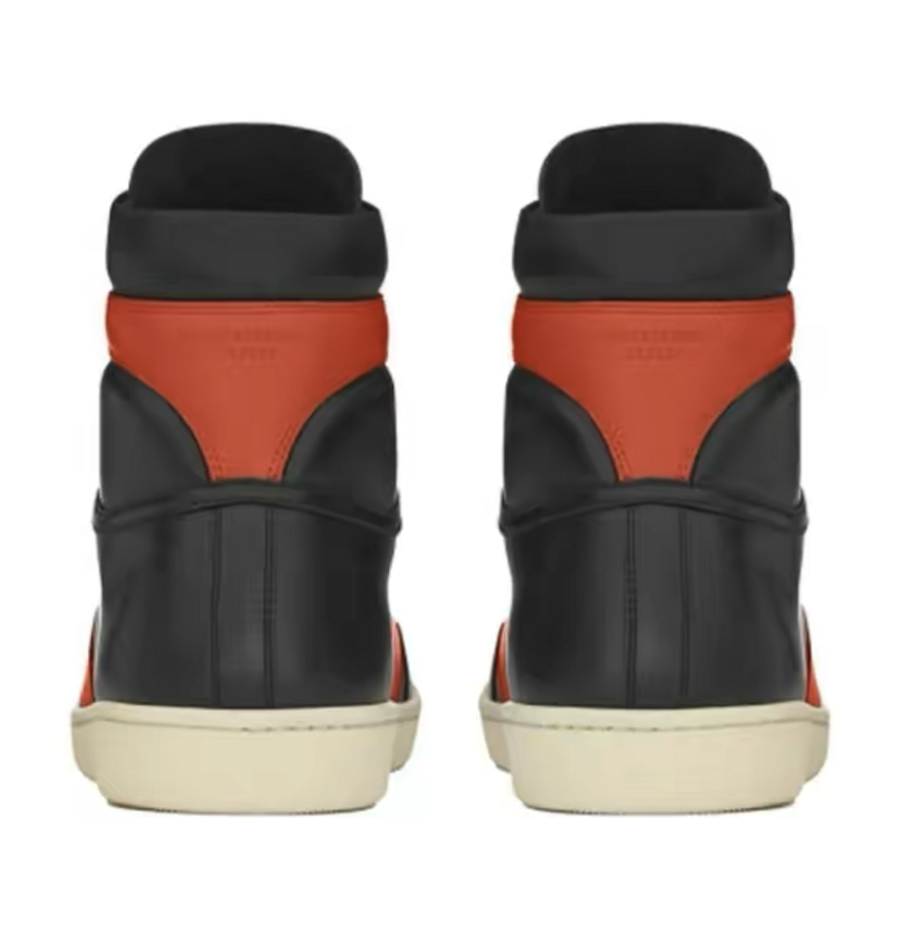 Giày Saint Laurent Court Classic SL 10h 'Black Red' 4180260MP301074 - Ảnh 4