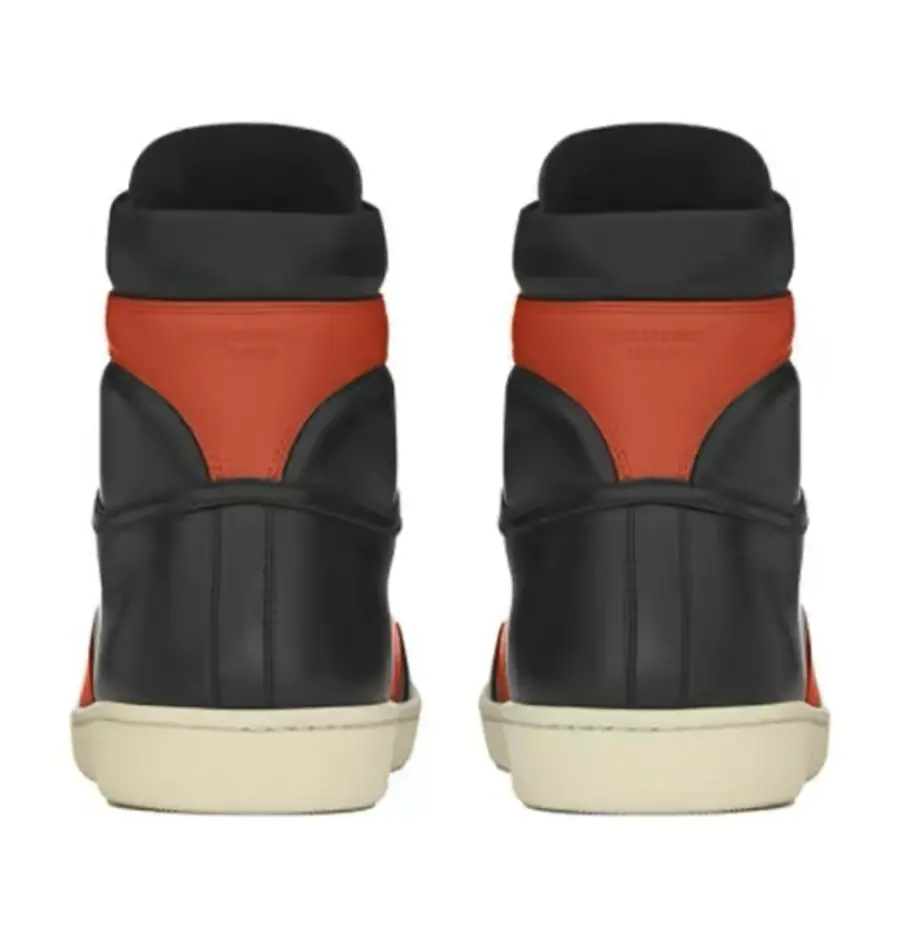Giày Saint Laurent Court Classic SL 10h 'Black Red' 4180260MP301074 - Ảnh 4