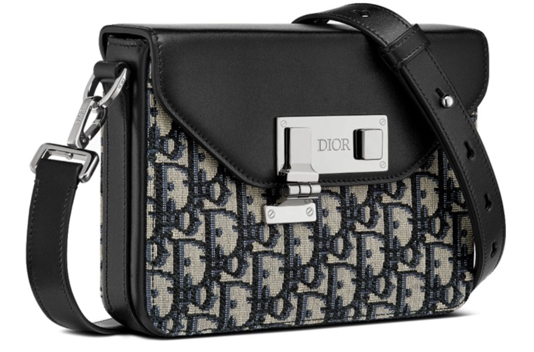 Túi Dior Messenger Pouch Oblique 'Beige Black 1LXPO214UCT-H28E - Ảnh 3