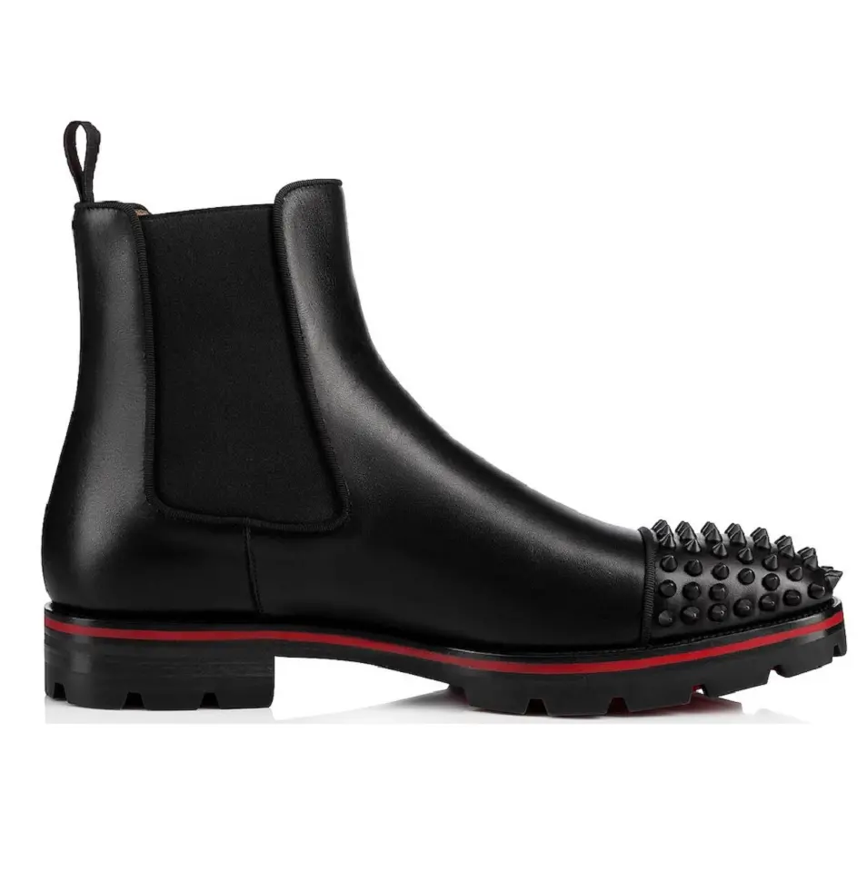 Giày Christian Louboutin Melon Spikes 'Black' 3181222B026