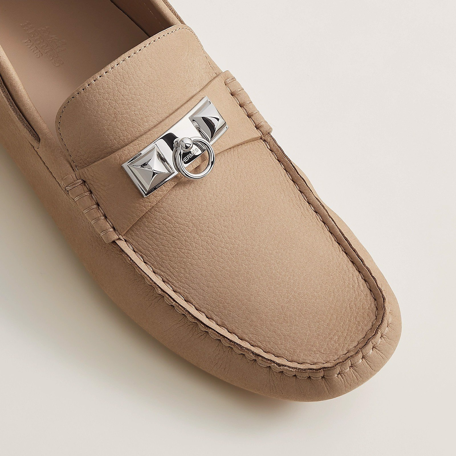 Giày Hermes Irving Loafer 'Beige Argile' H231933ZH1J400 - Ảnh 4