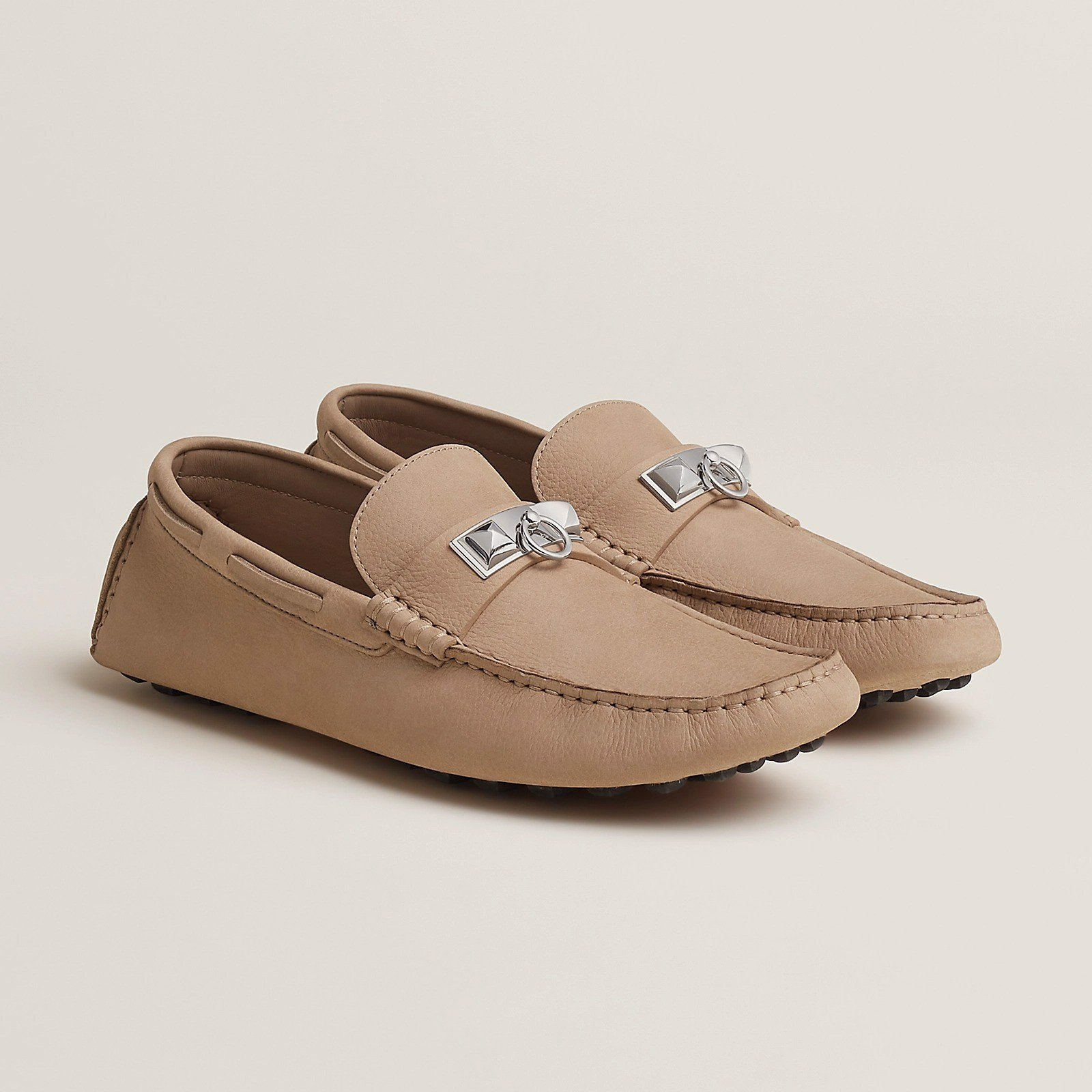 Giày Hermes Irving Loafer 'Beige Argile' H231933ZH1J400 - Ảnh 2
