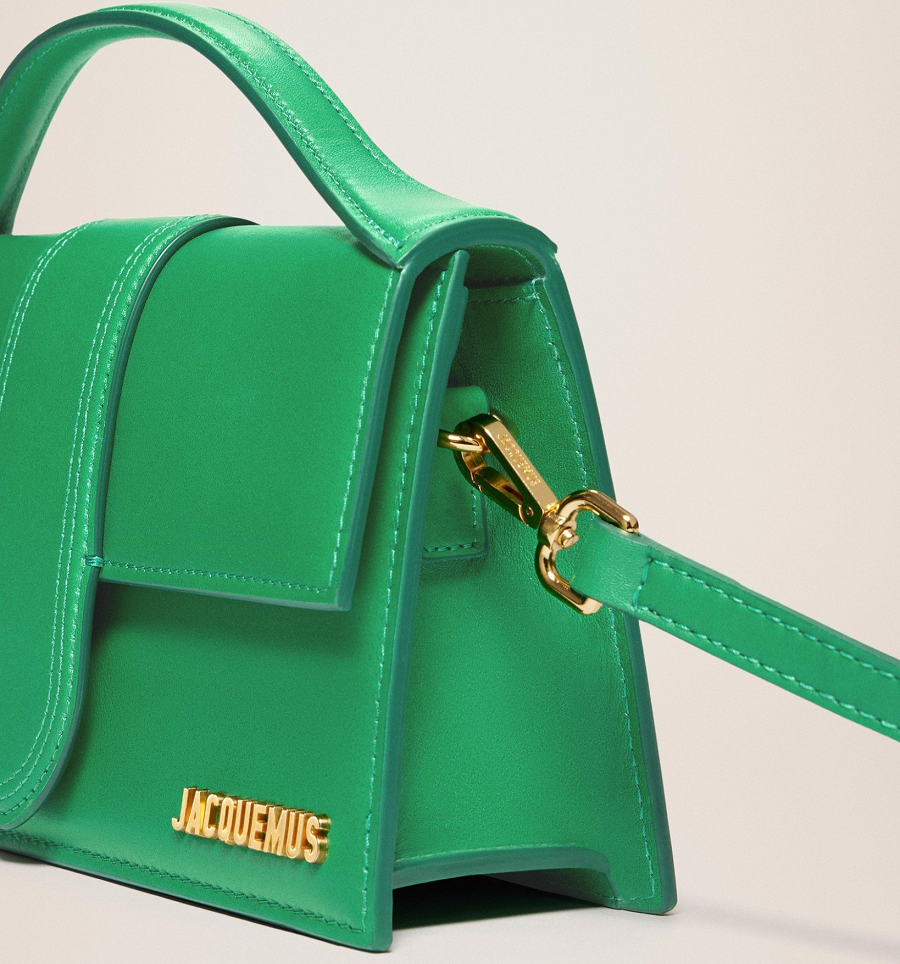 Túi Jacquemus Le Grand Bambino 'Green' 213BA007-3037-550 - Ảnh 5