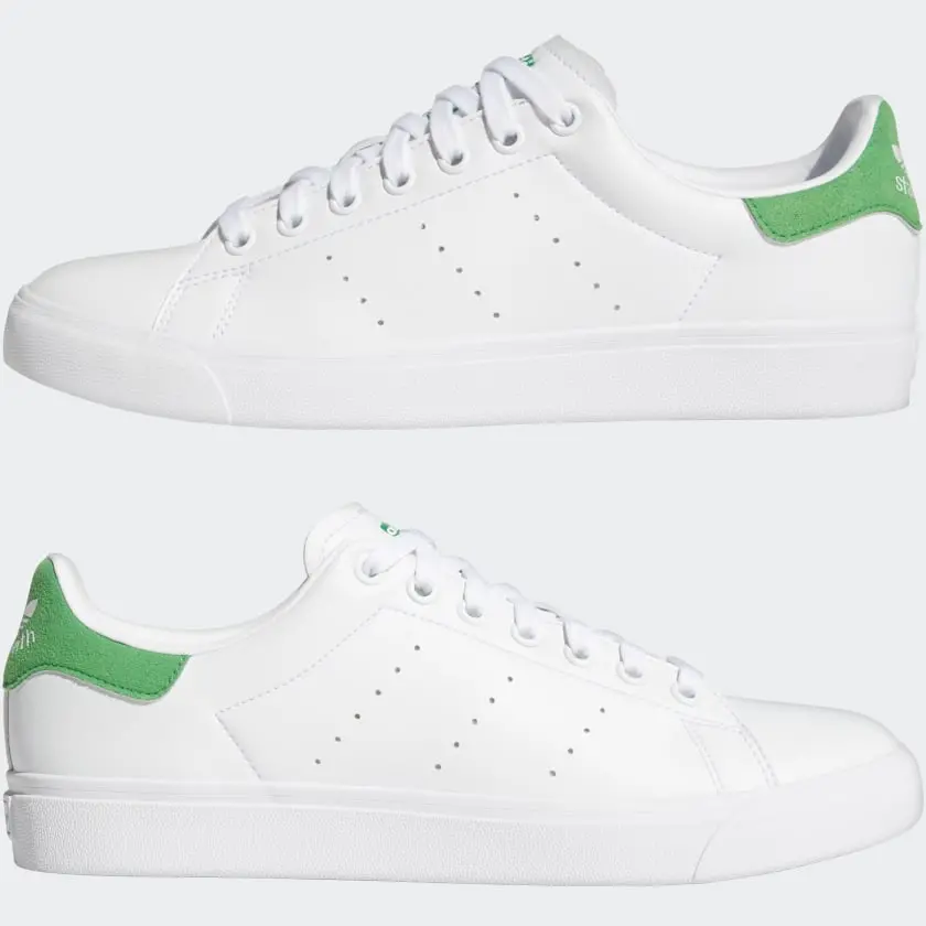 Giày Adidas Stan Smith Vulc 'White Green' FX8070 - Ảnh 4