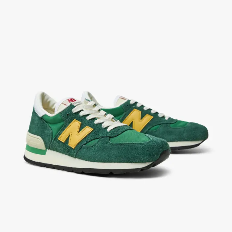 Giày New Balance 990v1 MiUSA ‘Green Gold’ M990GG1 - Ảnh 3