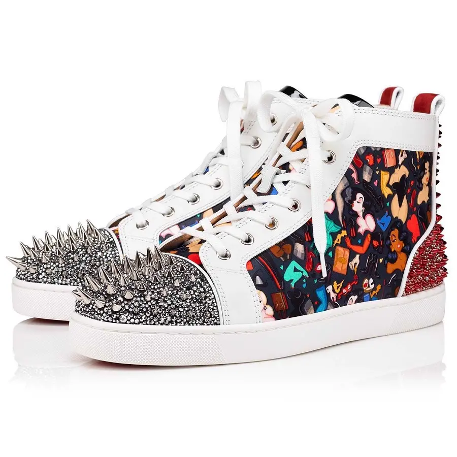 Giày Christian Louboutin Lou Jurassic 'Multicolor' 1220211CMA3 - Ảnh 4