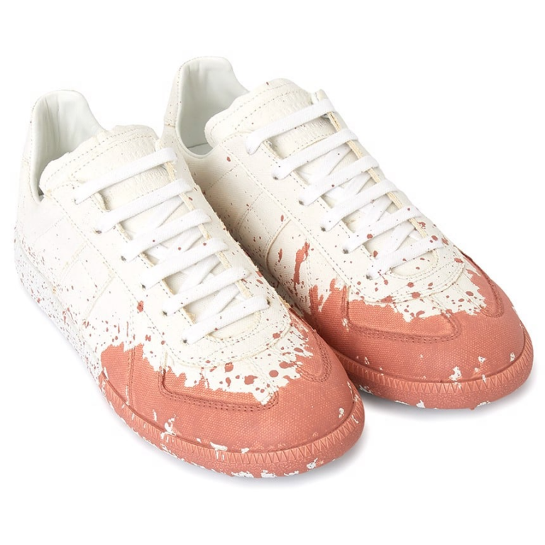 Giày Maison Margiela Replica Paint ‘White’ S37WS0568-P4711-H9178 - Ảnh 6