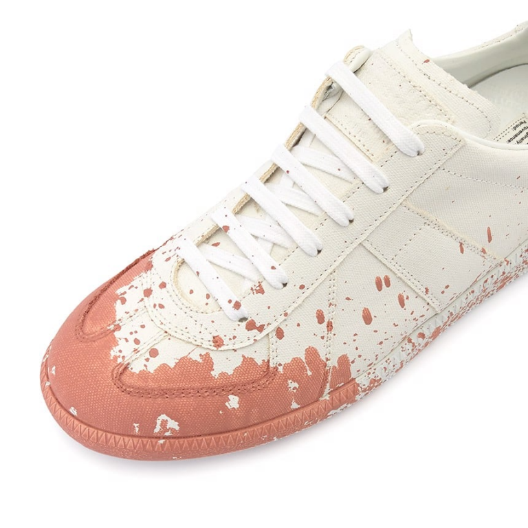 Giày Maison Margiela Replica Paint ‘White’ S37WS0568-P4711-H9178 - Ảnh 5