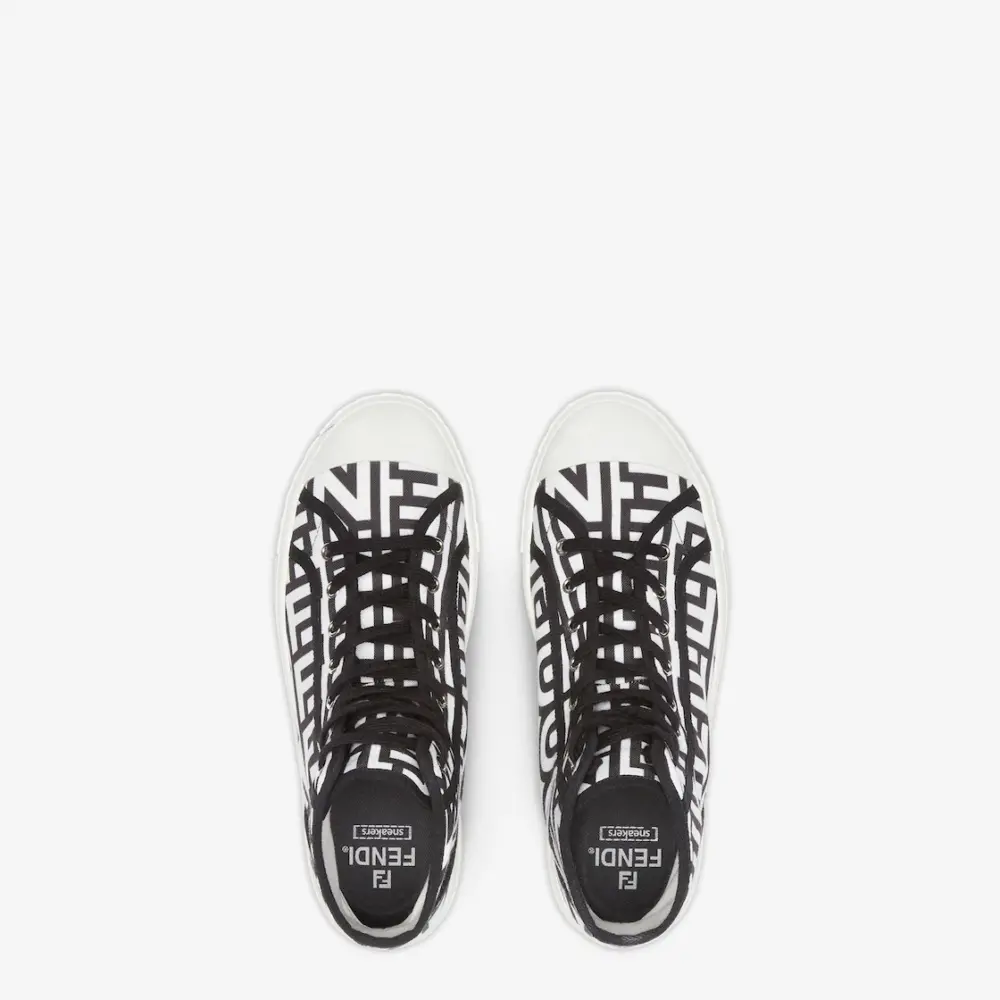 Giày Fendi High-Top Domino Marc Jacob 'Multicolor' 7E1570AM54F0Z8D - Ảnh 4