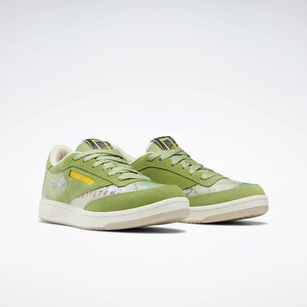 Giày Reebok Club C 'National Geographic Guard Green' GY6168 - Ảnh 3