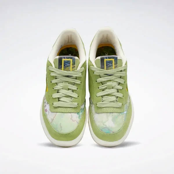 Alternative view of Giày Reebok Club C 'National Geographic Guard Green' GY6168