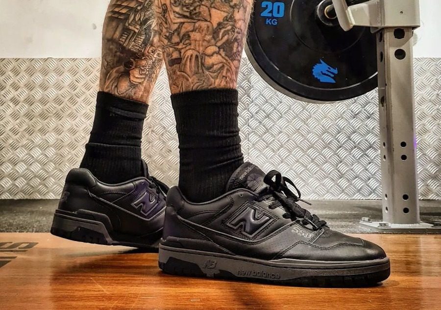 Giày New Balance 550 'Triple Black' BB550BBB - Ảnh 5