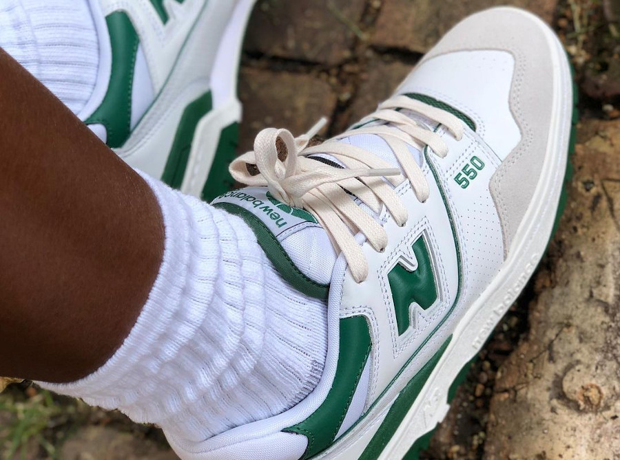 Giày New Balance 550 'Shifted Sport Pack Green' BB550LE1 - Ảnh 7