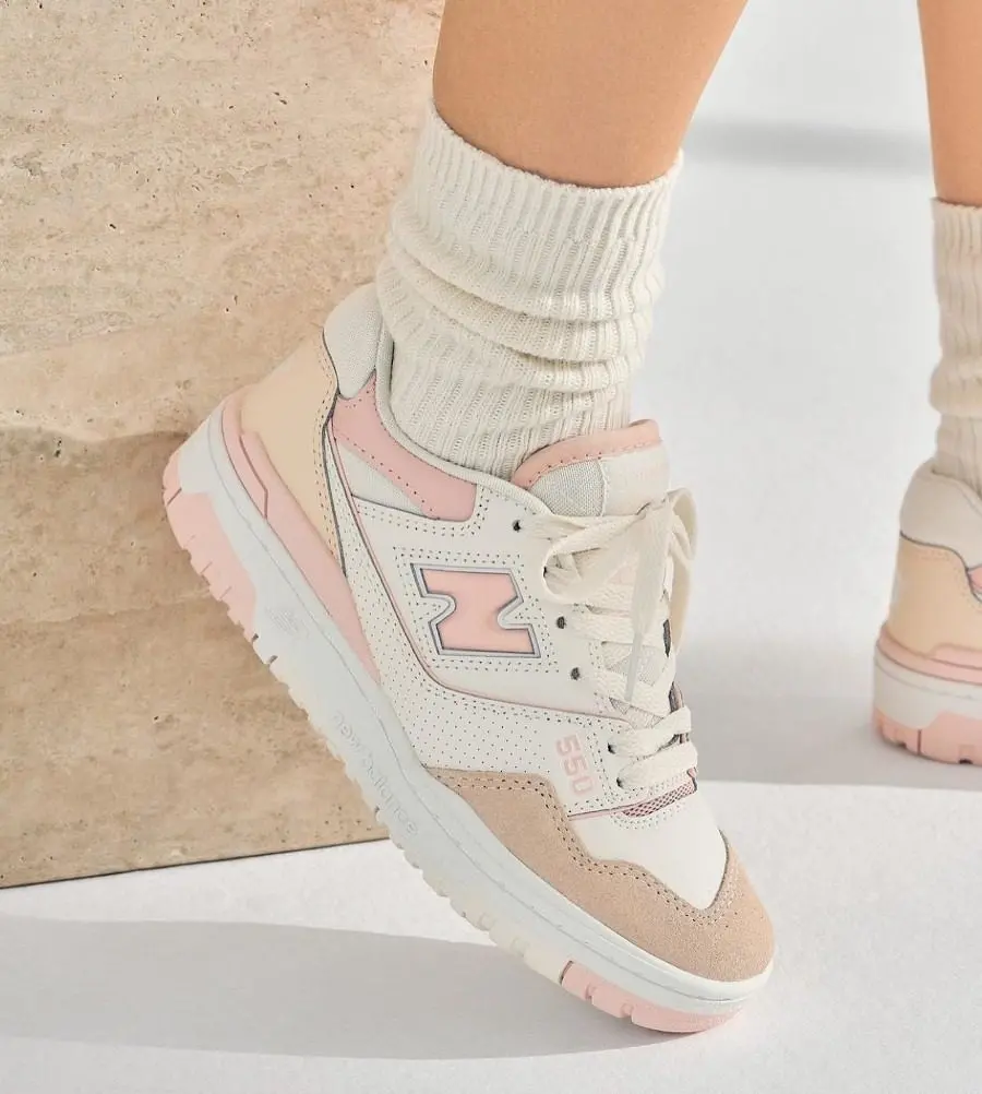 Giày New Balance 550 'White Pink' BBW550WP - Ảnh 6
