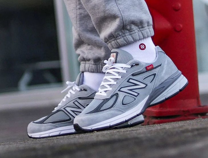 Giày New Balance 990v4 'Version 4 Grey' M990VS4 - Ảnh 3