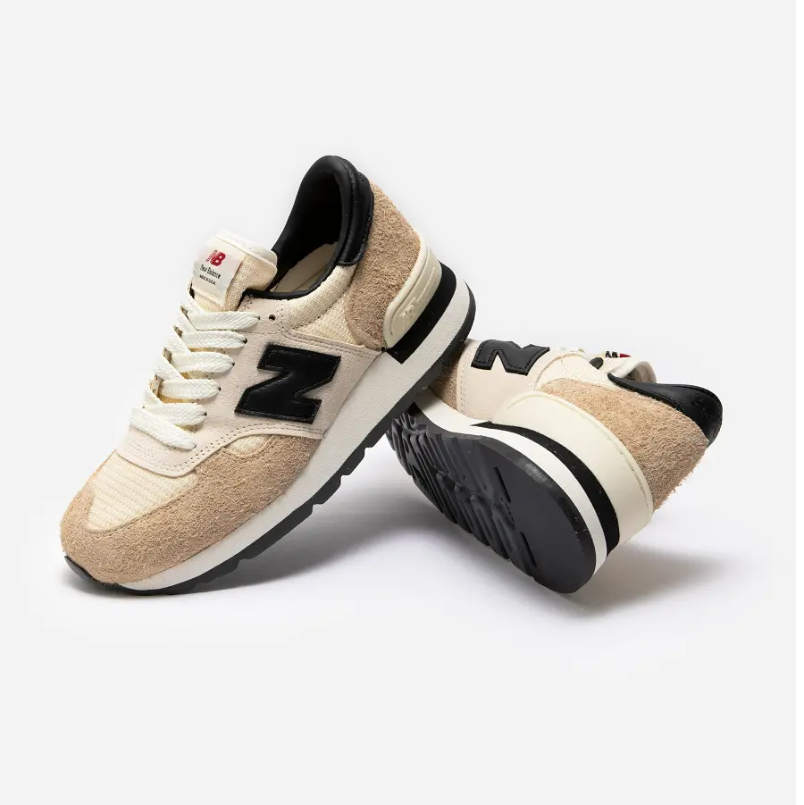 Giày New Balance 990v1 MiUSA Teddy Santis 'Macadamia Nut' M990AD1 - Ảnh 6