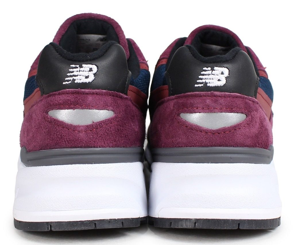 Giày New Balance 999 Made in USA 'Burgundy Navy' M999JTA - Ảnh 4
