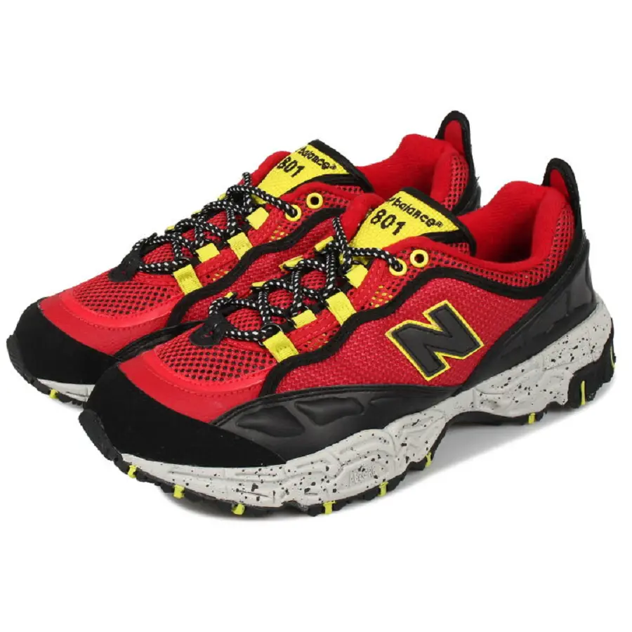 Giày New Balance 801 'Black Red' ML801GLE - Ảnh 3