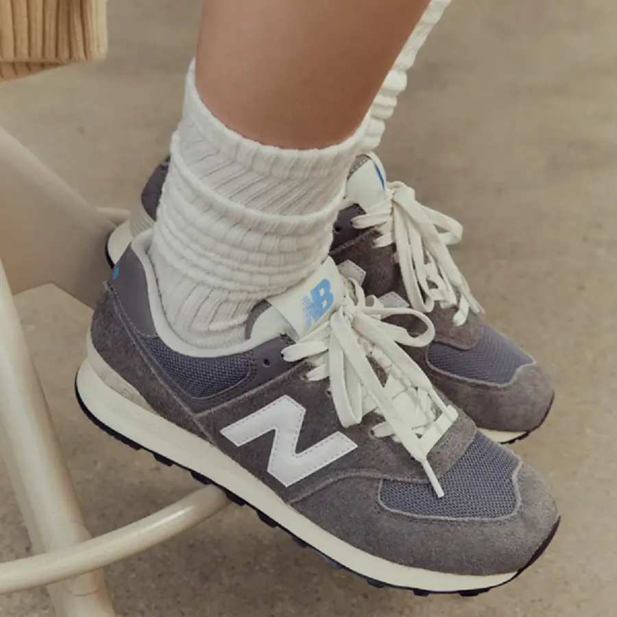 Giày New Balance 574 Heritage ‘Gray’ U574WR2 - Ảnh 4