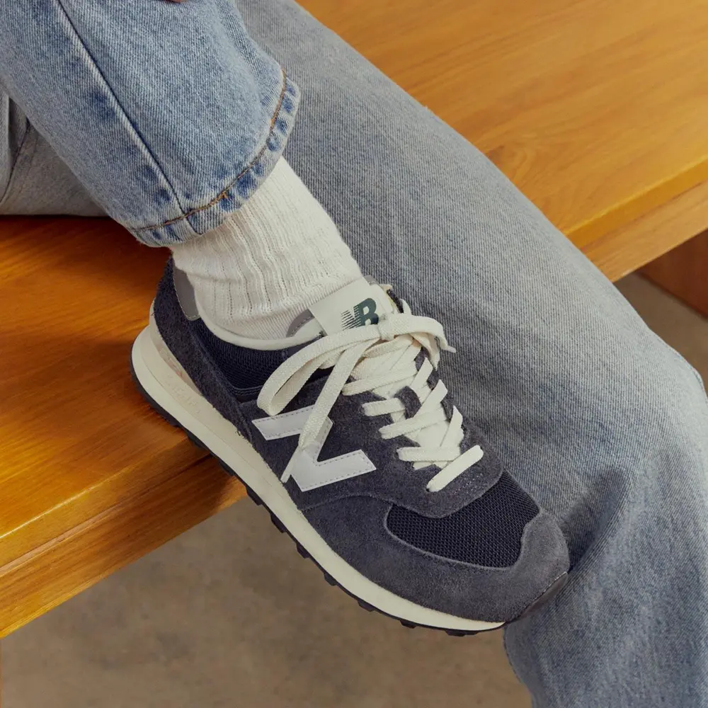 Alternative view of Giày New Balance 574 Heritage 'Navy' U574RH2