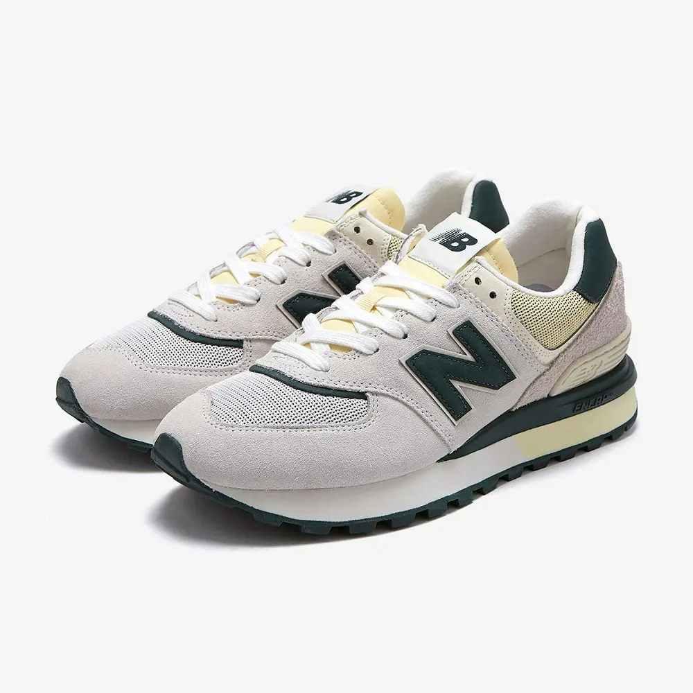 Alternative view of Giày New Balance NB 574 Legacy 'White Green' U574LGQW
