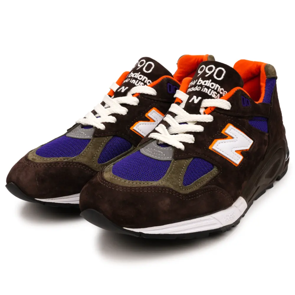 Giày New Balance Teddy Santis x 990v2 'Brown Purple' M990BR2 - Ảnh 6