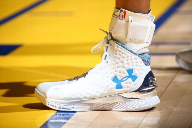Giày Under Armour Curry 1 'Splash Party' 2022 3026050-100 - Ảnh 3