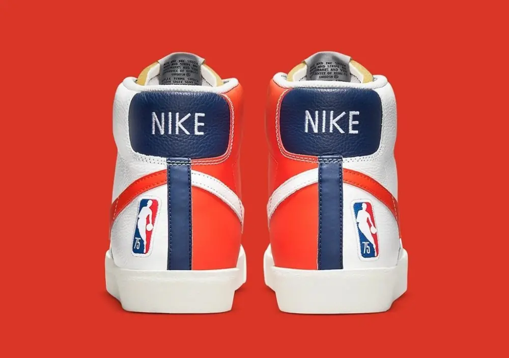 Giày Nike NBA x Blazer Mid '77 EMB '75th Anniversary Knicks' DD8025-100 - Ảnh 4