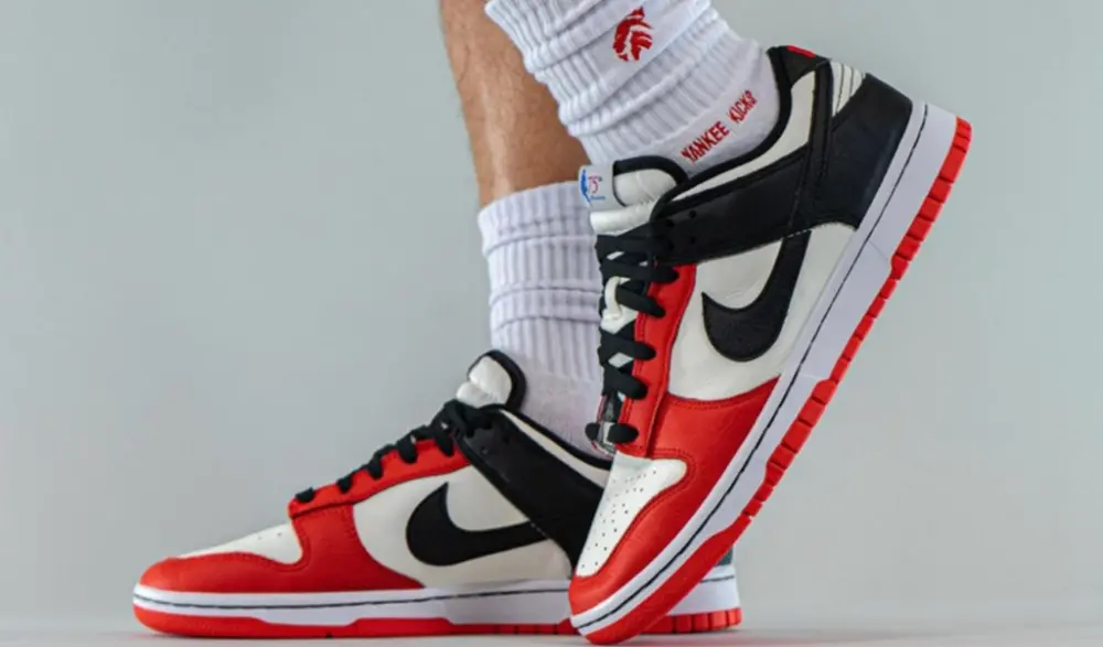 Giày Nike Dunk EMB '75th Anniversary Bulls' DD3363-100 - Ảnh 5