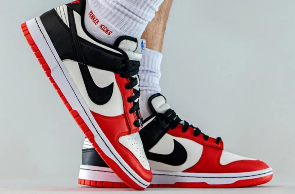 Giày Nike Dunk EMB '75th Anniversary Bulls' DD3363-100 - Ảnh 3