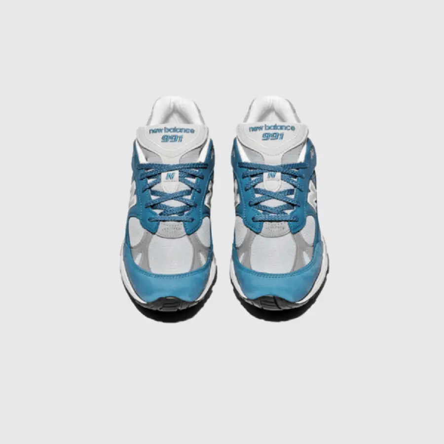 Giày New Balance 991 Made In England ‘Grey Blue’ M991BSG - Ảnh 4