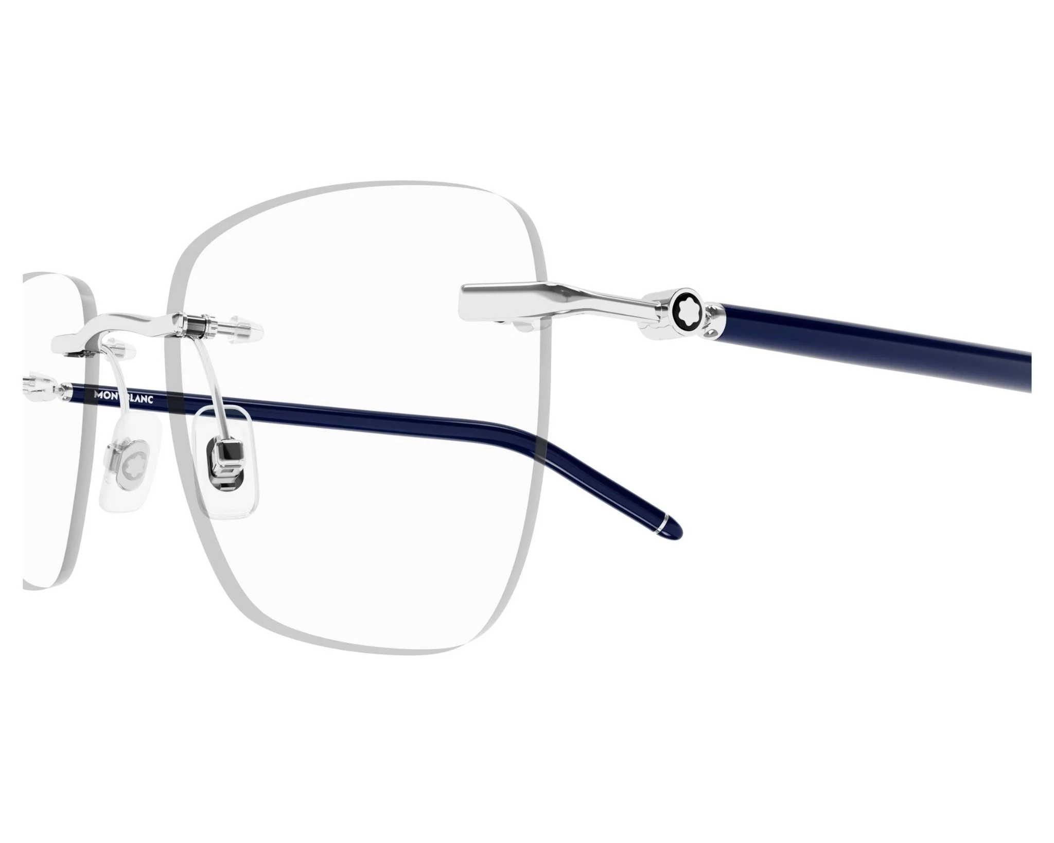 Kính MontBlanc Glasses 'Silver' MB0274O-003 - Ảnh 3