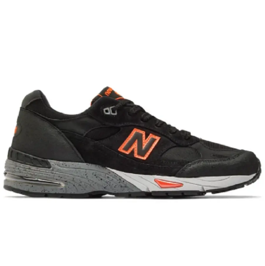Giày New Balance 991 Made In England Neon Black Orange M991NEO