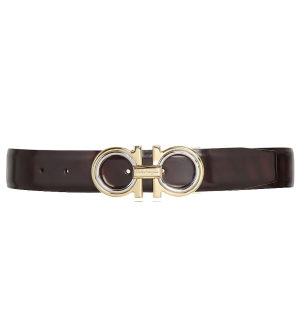 Thắt Lưng Salvatore Ferragamo Gancini Belt 'Brown' 670005-742574