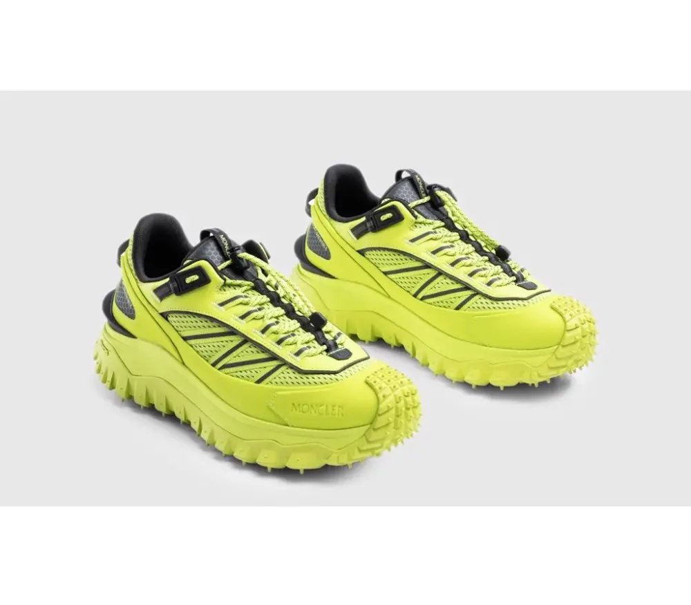 Giày Moncler Trailgrip Trainers 'Fluo Yellow' I109A4M00260M2670N11 - Ảnh 5
