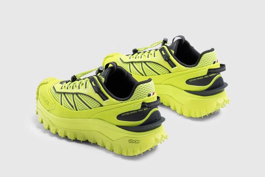 Giày Moncler Trailgrip Trainers 'Fluo Yellow' I109A4M00260M2670N11 - Ảnh 4