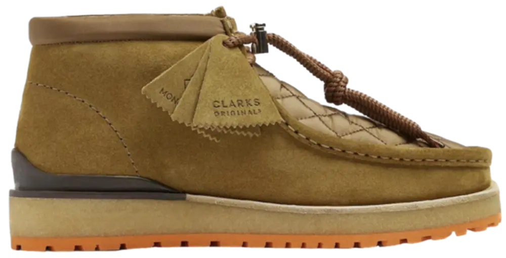 Giày Clarks x Moncler Monwallabee 'Oak Yellow' 261-71478