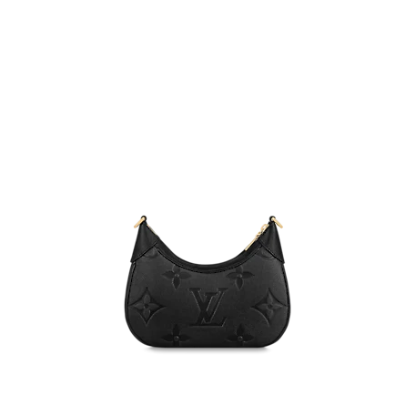 Túi Louis Vuitton Bagatelle 'Monogram Empreinte Black' M46002 - Ảnh 4