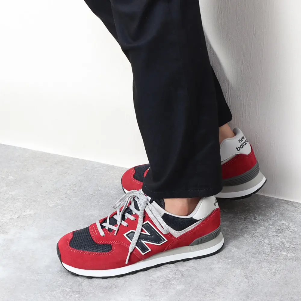 Giày New Balance 574 'Red Navy White' ML574EH2 - Ảnh 5