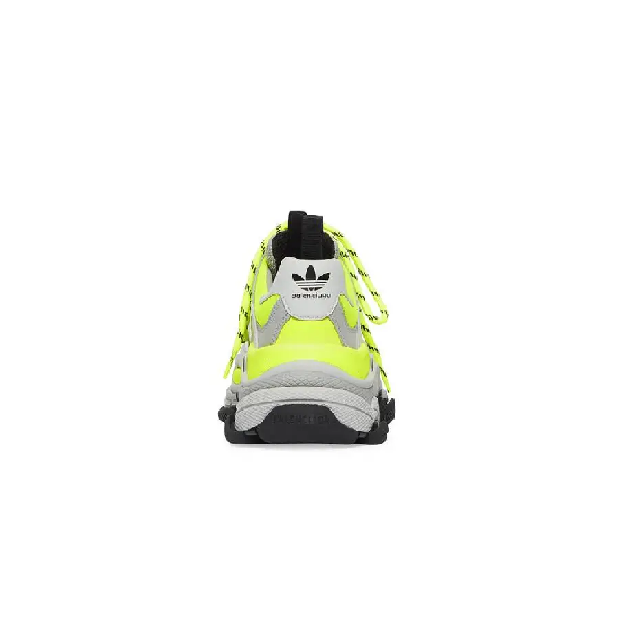 Giày Balenciaga x Adidas Triple S 'Neon Gray' 712821-W2ZB5-7512 - Ảnh 5