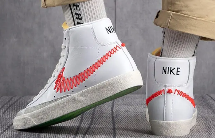 Alternative view of Giày Nike Blazer Mid '77 Vintage 'Double Zig Zag Stitched Swoosh'  DD8489-161