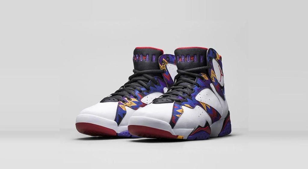 Giày Nike Air Jordan 7 Retro GS 'Sweater' 304774-142 - Ảnh 2